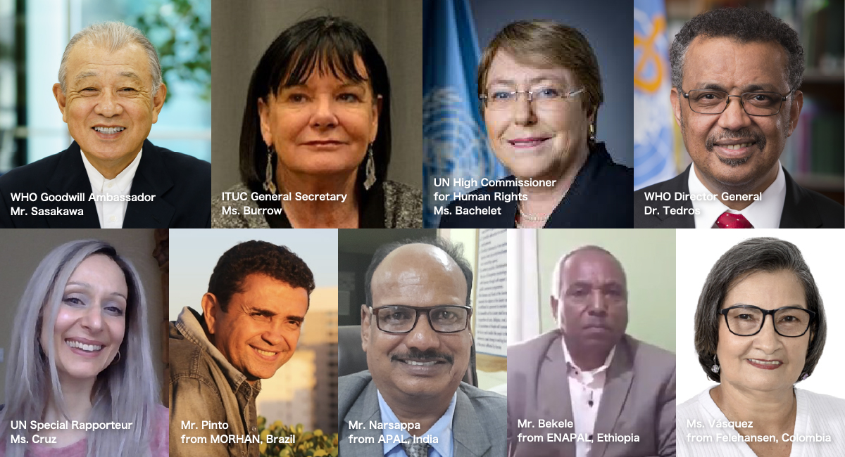 “Right to Work” Is Theme of 16th Global Appeal to End Stigma and Discrimination against Persons Affected by Leprosy to Be Launched with Endorsement of International Trade Union Confederation image 001
